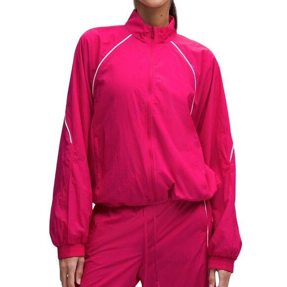 Lululemon License to Train Lightweight Jacket Passionate Pink Women's Size 4 NEW - Picture 1 of 10